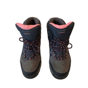 NWOT Ladies Hi-Tec Suede Waterproof Walking Boots Storm
